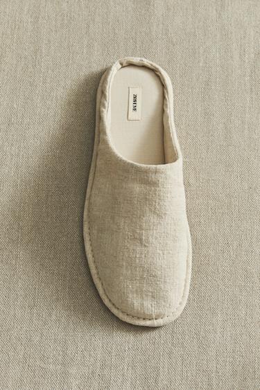 RAMIE SLIPPERS - Beige by Zara