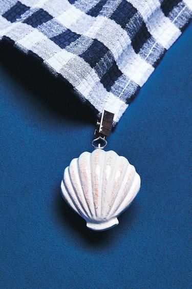 PACK OF SEA TABLECLOTH PEGS (PACK OF 4) - Blue/White by Zara