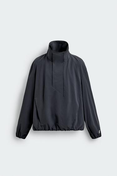 SR_A TECHNICAL POUCH POCKET JACKET - Charcoal grey by Zara
