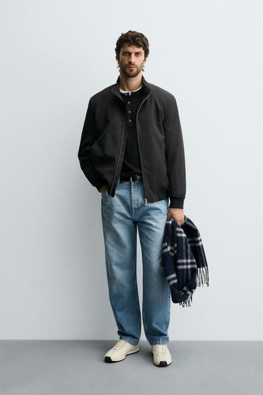 WATER-REPELLENT QUILTED JACKET - Black by Zara