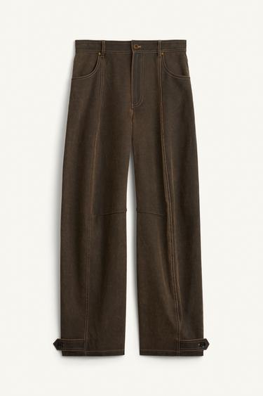 DNM-WSH PNT - Brown by Zara