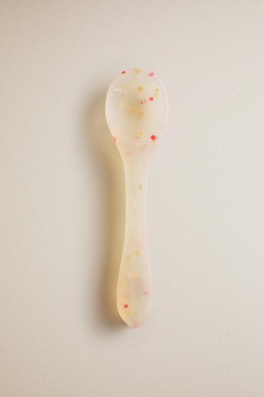 KIDS' SILICONE CONFETTI SPOON - Multicoloured by Zara