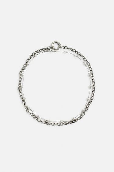 COMBINED NECKLACES PACK OF 2 - Silver by Zara