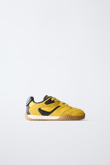 COMBINED SPORTS TRAINERS - Yellow by Zara - Image 0