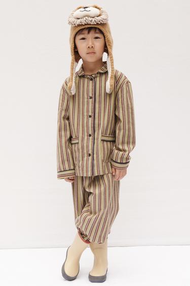 COLOUR BLOCK WELLIES - Sand Brown by Zara