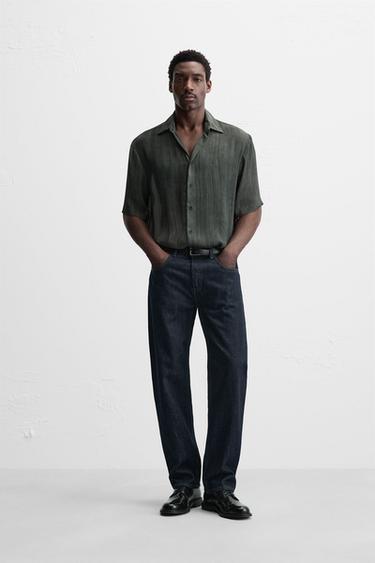 FADE PRINT SHIRT - Greenish by Zara - Image 0
