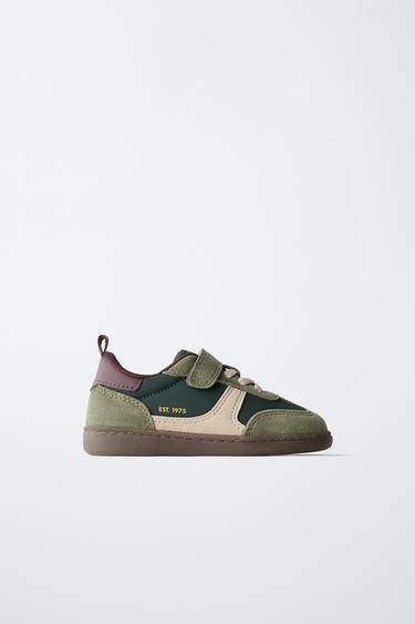 RETRO PLIMSOLLS - Green by Zara