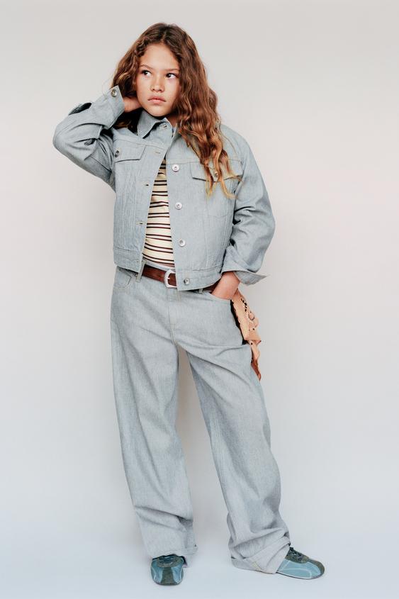 STRAIGHT FIT JEANS - Light blue by Zara - Image 0