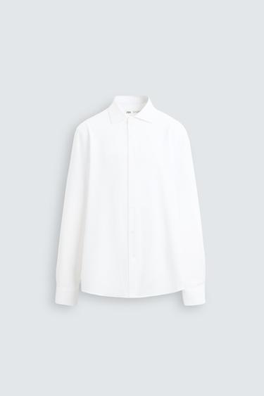 REGULAR FIT SHIRT - White by Zara