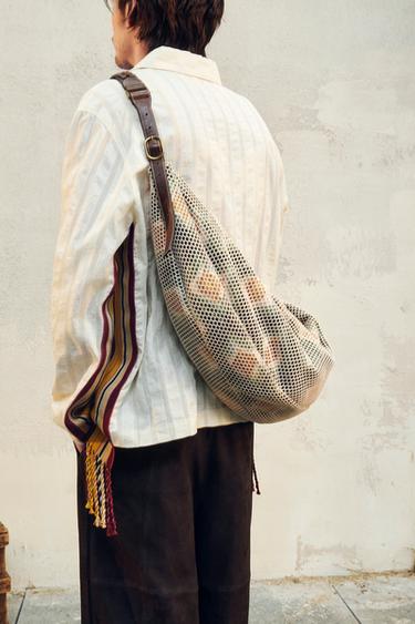 LIMITED EDITION FABRIC SHOULDER BAG - Multicoloured by Zara - Image 0