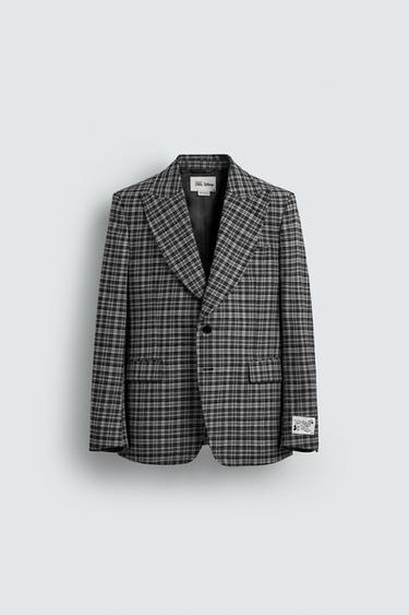 CHECK SUIT BLAZER HARRY LAMBERT FOR ZARA X DISNEY - Grey by Zara