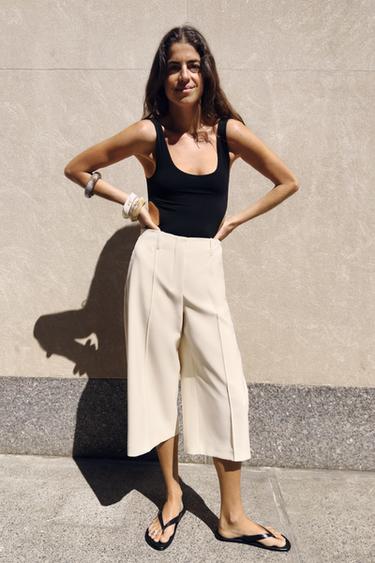 CUT-OUT BODYSUIT - Black by Zara - Image 0