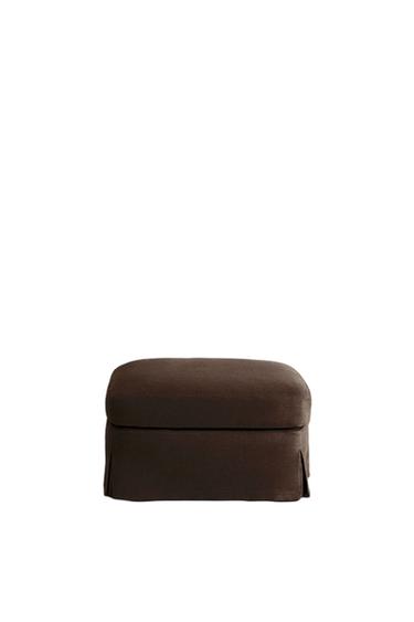 FOOTSTOOL 01 - Aubergine by Zara