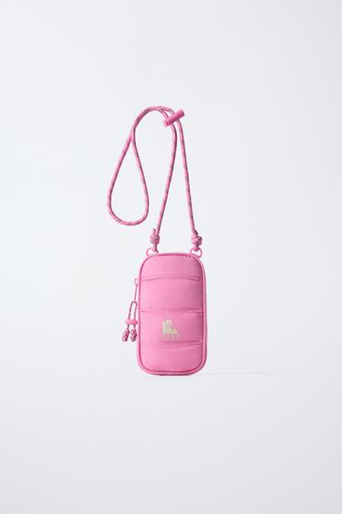 SKI COLLECTION PADDED MOBILE PHONE CASE - Mauve Purple by Zara - Image 0