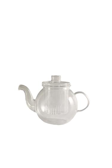 BOROSILICATE INFUSER TEAPOT - Transparent by Zara