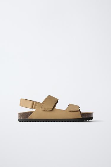 STRAPPY SANDALS - Brown by Zara