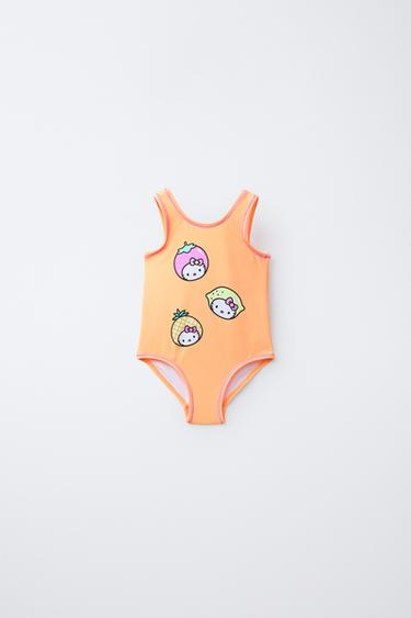 2-6 YEARS / HELLO KITTY © SANRIO SWIMSUIT - Orange by Zara - Image 0