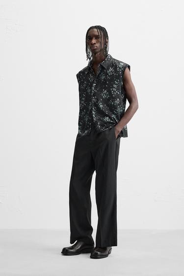 FLORAL PRINT SHIRT - LIMITED EDITION - Printed by Zara