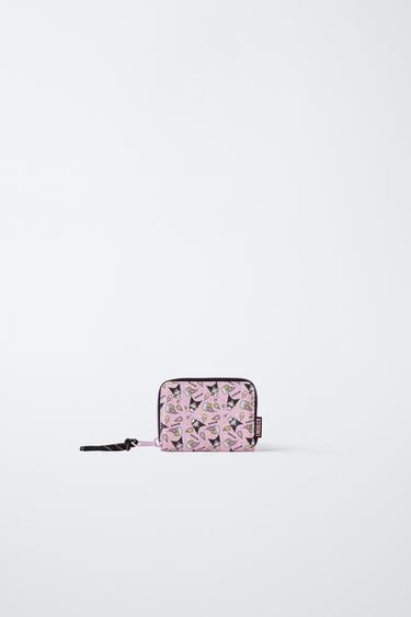 KUROMI © SANRIO GRAFFITI WALLET - Pink by Zara - Image 0
