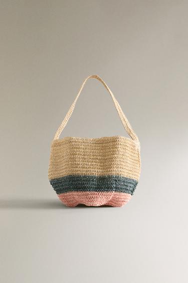 CHILDREN'S PAPER BAG - Two-tone by Zara
