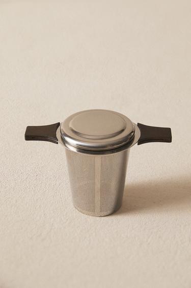 TEA INFUSER WITH LID - Steel by Zara