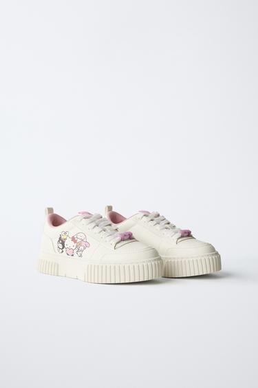 HELLO KITTY © SANRIO SNEAKERS - White by Zara