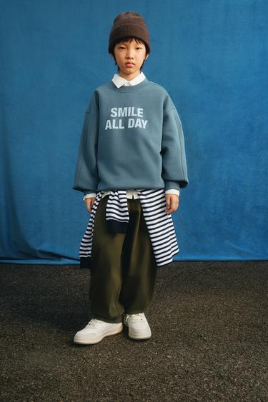BALLOON TROUSERS WITH PLEATS - Mid-green by Zara