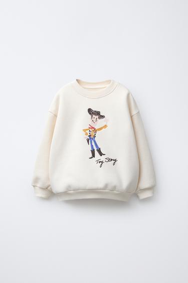 BUDDY TOY STORY © DISNEY PIXAR EMBROIDERED SWEATSHIRT - Ecru by Zara