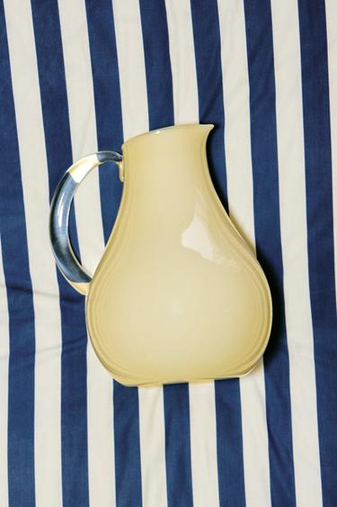 COLOURED BOROSILICATE JUG - Yellow by Zara