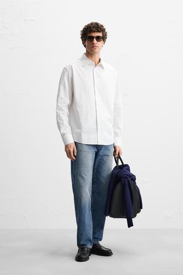 STRIPED SHIRT - striped by Zara - Image 0