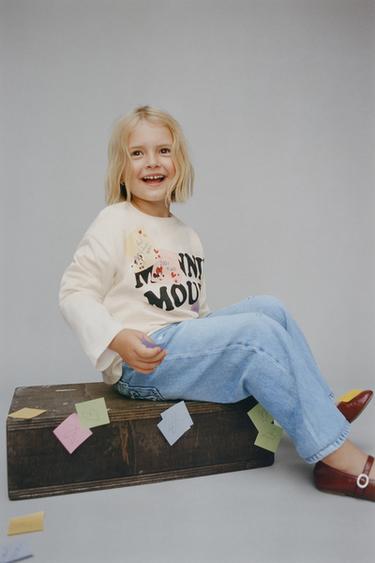 MINNIE MOUSE © DISNEY PATCH T-SHIRT - Ecru by Zara