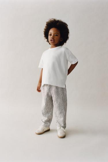 GARMENT DYE LOGO T-SHIRT - White by Zara