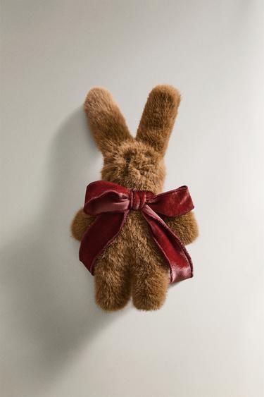 KIDS' X THE ANIMALS OBSERVATORY BUNNY SOFT TOY - Brown by Zara