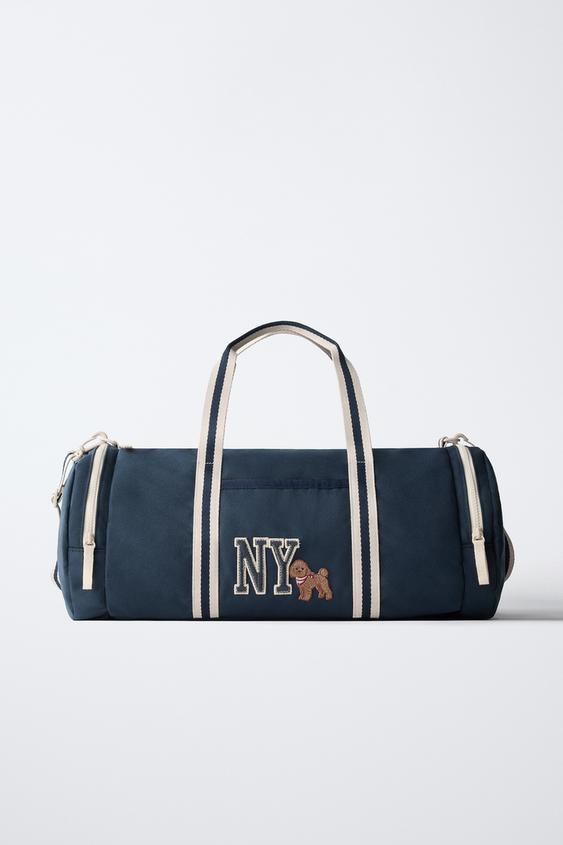VARSITY BOWLING BAG - Blue by Zara - Image 0