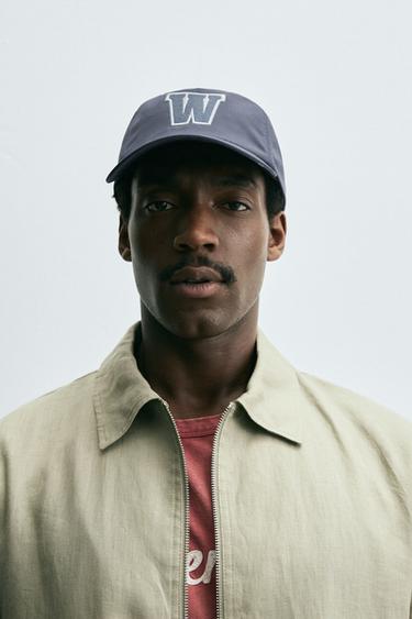 TECHNICAL PATCH CAP - Blue / Grey by Zara - Image 0