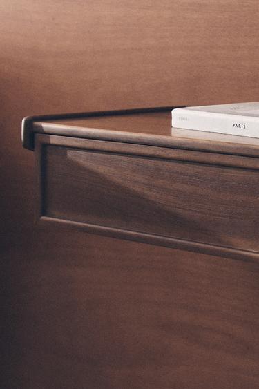 FLOATING BEDSIDE TABLE - Brown by Zara