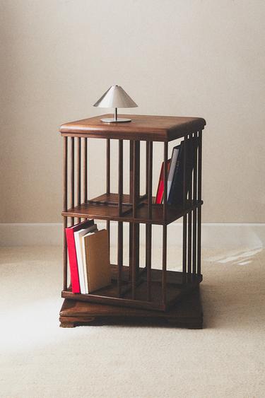 ROTATING BOOKCASE - Dark brown by Zara