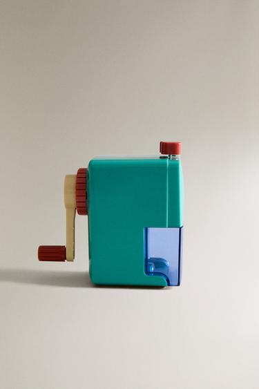 CHILDREN'S TABLE PENCIL SHARPENER WITH HANDLE - Multicoloured by Zara - Image 0