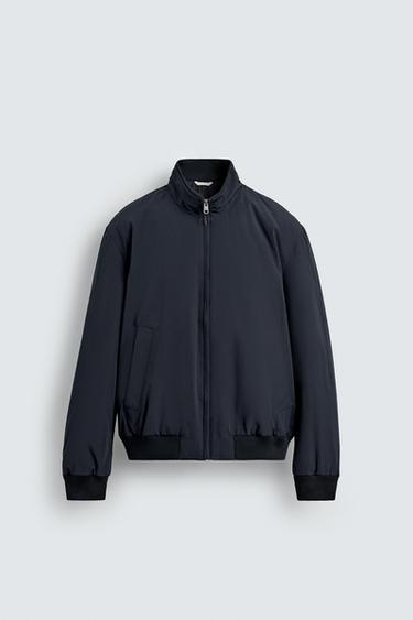 TECHNICAL BOMBER JACKET - Navy blue by Zara - Image 0