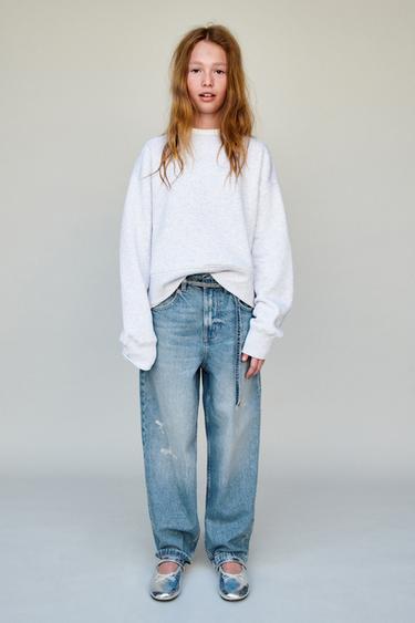 MOM FIT JEANS - Blue by Zara
