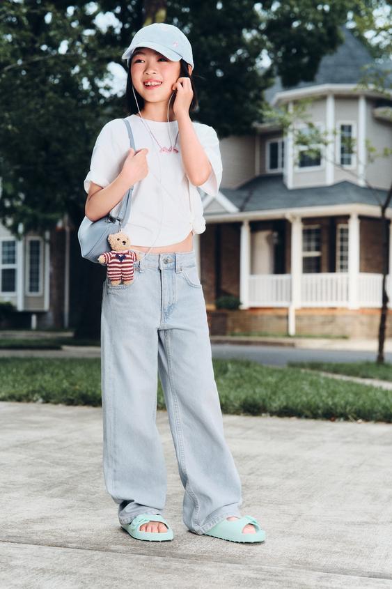 BEAR SHOULDER BAG - Blue by Zara - Image 0