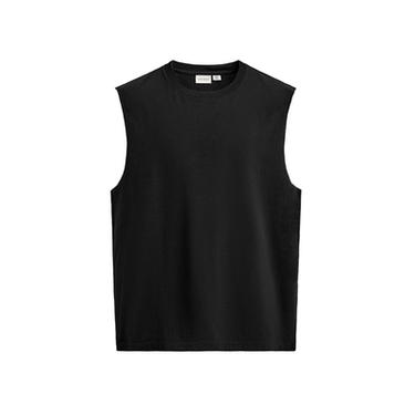 LIGHTWEIGHT RELAXED FIT TANK TOP - Black by Zara