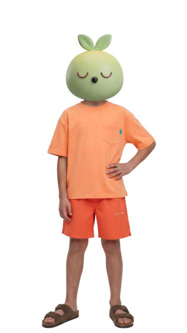 TECHNICAL T-SHIRT AND BERMUDA SHORTS SET - Bright orange by Zara