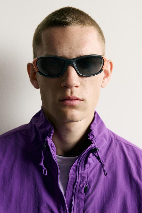 OVAL SUNGLASSES - Orange by Zara - Image 0