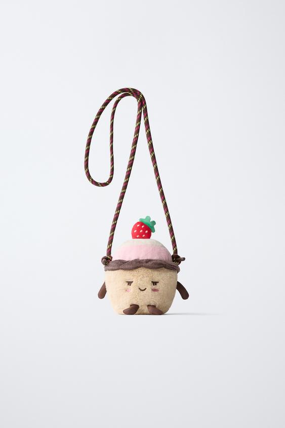 CAKE CROSSBODY BAG - Brown by Zara - Image 0
