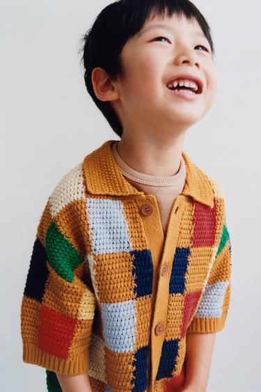 CHECK KNIT SHIRT - 089 by Zara