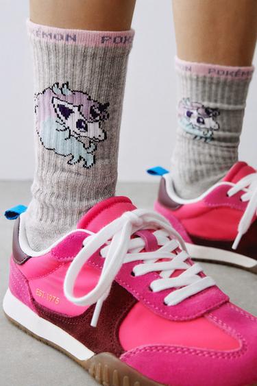 4-14 YEARS/ 2-PACK OF POKÉMON ™ SOCKS - Lilac by Zara