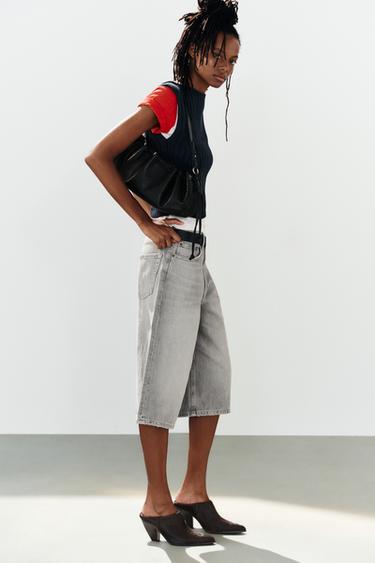 HAIR-ON LEATHER MULE - Brown by Zara