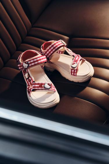 HELLO KITTY© SANRIO TECHNICAL SANDALS - Red by Zara