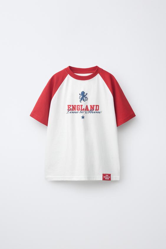 ENGLAND FIFA WORLD CUP ™ 2026 PRINT T-SHIRT - White by Zara - Image 0